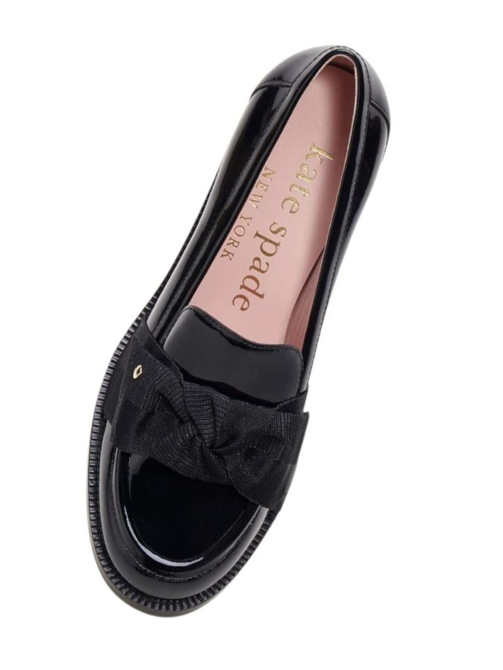 Kate Spade New York Leandra Heeled Loafers, Black, US 7.5 B - Picture 6 of 6